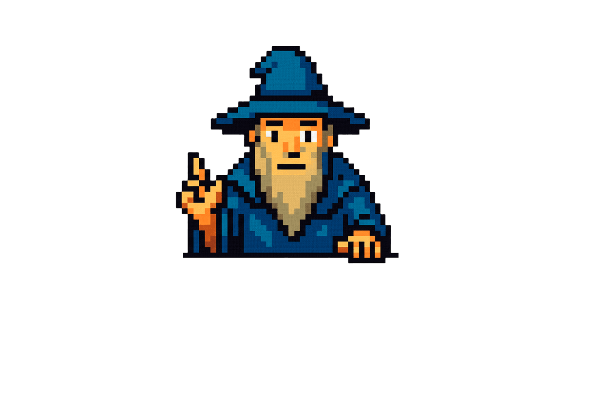 Mago pixel art